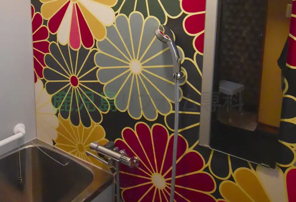 浴室の壁張り替え工事後