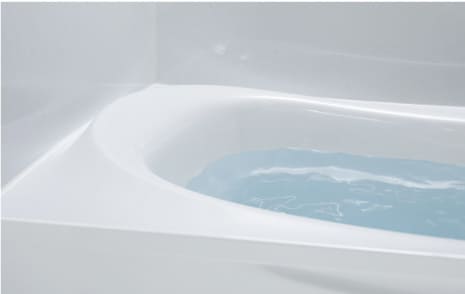 鹿児島・浴室リフォーム・最安値はサザナ＜Nタイプ＞1616サイズ（特徴）ゆるリラ浴槽